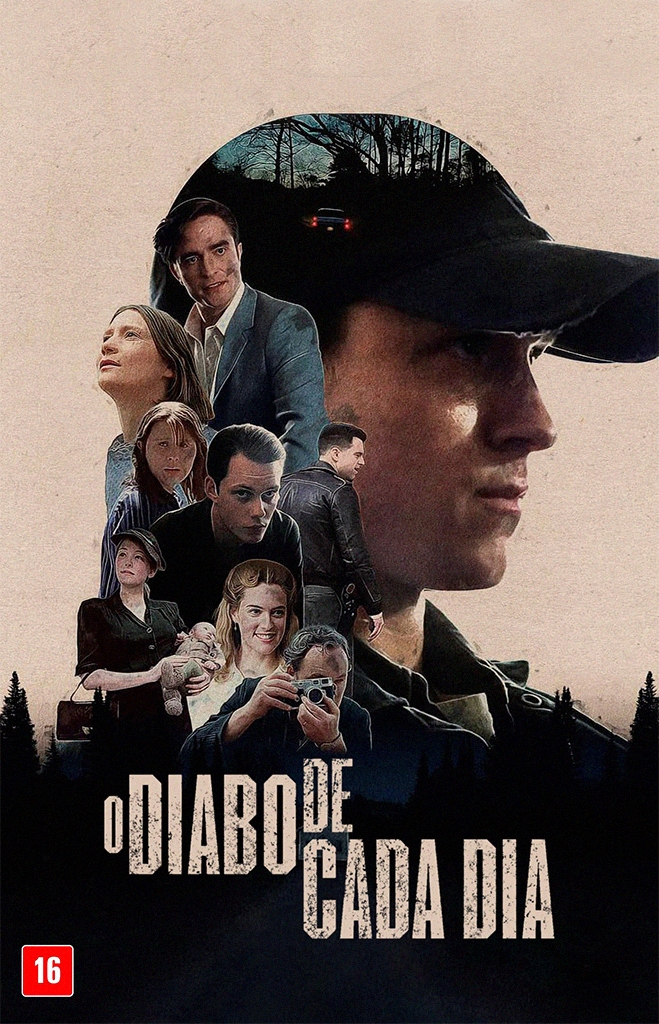 Pôster do filme "O Diabo de Cada Dia" (2020)