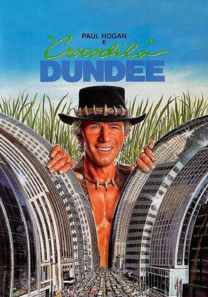 Pôster dop filme "Crocodilo Dundee" (1986)