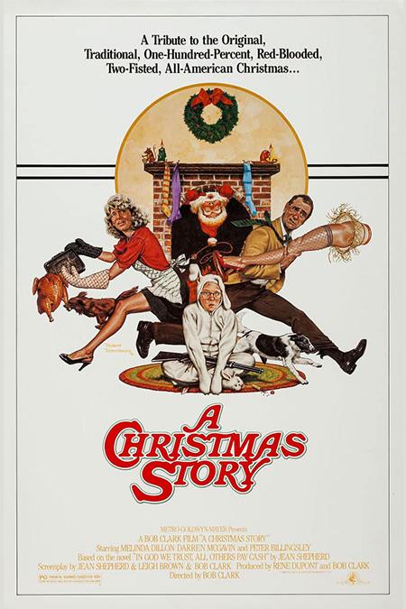 Pôster do filme "Uma História de Natal" (1983).